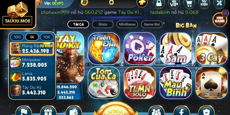 Tận hưởng Tài Xỉu Livestream giải trí hấp dẫn